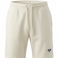Cream Tracksuit shorts