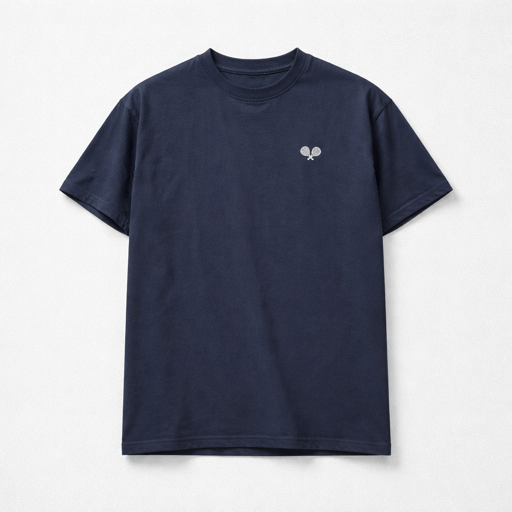 Navy Cotton T-shirt