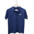 Navy Jersey Cotton Polo Shirt